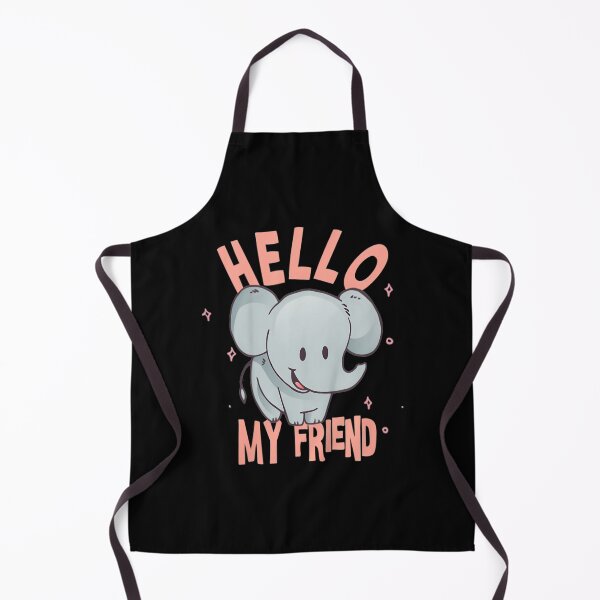 Item preview, Kids Kids Kindergarten Graduate Hello my Friend cute elephant   designed and sold by EllieNixona.