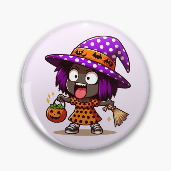 Artikelvorschau, Afro-Mädchen Halloween-Kostüm-Cartoon entworfen und verkauft von Lulunza.