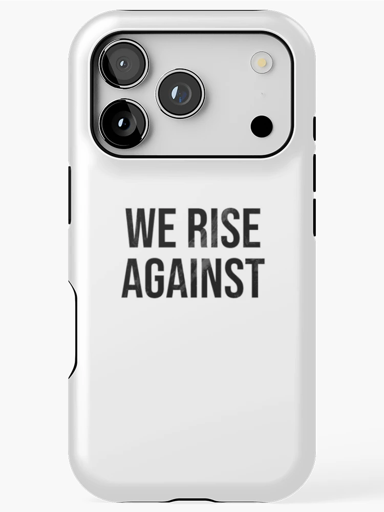 Thumbnail 1 of 4, iPhone Case, We Rise Against designed and sold by harmonify.