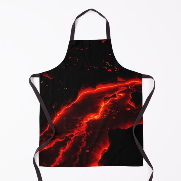 Item preview, Glowing Red Lava Cracks on Black Rock designed and sold by SassyArtistry.