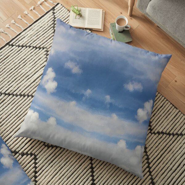 Fluffy Clouds Floor Pillow