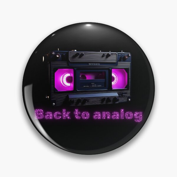 Item preview, Back To Analog Gifts For Retro Fans designed and sold by EggertoneArt.