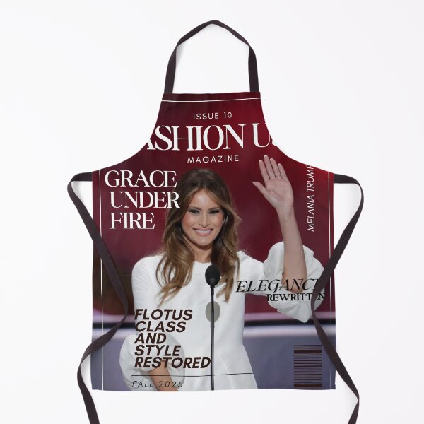 Item preview, Melania Trump Fashion Magazine Front Cover Grace Under Fire designed and sold by Neeshki.
