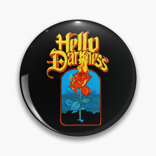Item preview, Hello Darkness - Flaming Rose  designed and sold by EllieNixona.