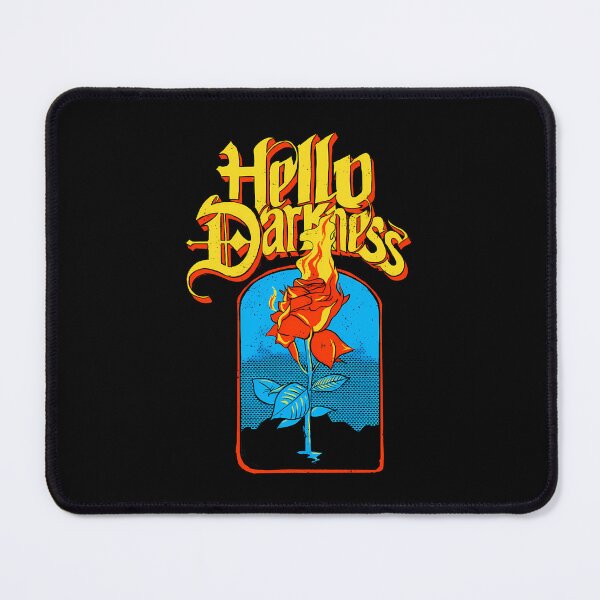 Item preview, Hello Darkness - Flaming Rose designed and sold by EllieNixona.