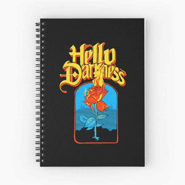 Item preview, Hello Darkness - Flaming Rose  designed and sold by EllieNixona.