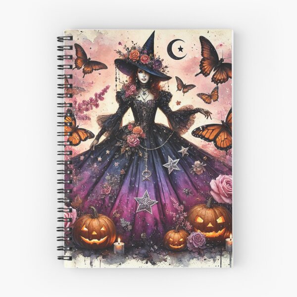 Item preview, Lysandra Evernight -The Enchanted Butterfly Witch designed and sold by Dream Bloom Gallery.