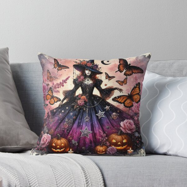 Item preview, Lysandra Evernight -The Enchanted Butterfly Witch designed and sold by Dream Bloom Gallery.