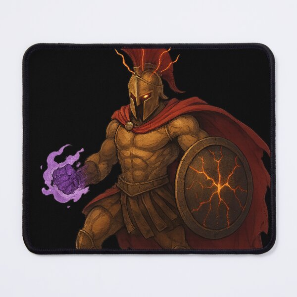 Item preview, Spartan Warrior – Fury of Thunder designed and sold by BeenSavage.