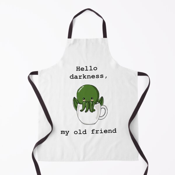 Item preview, Hello darkness, my old friend - Cute Cthulhu designed and sold by EllieNixona.