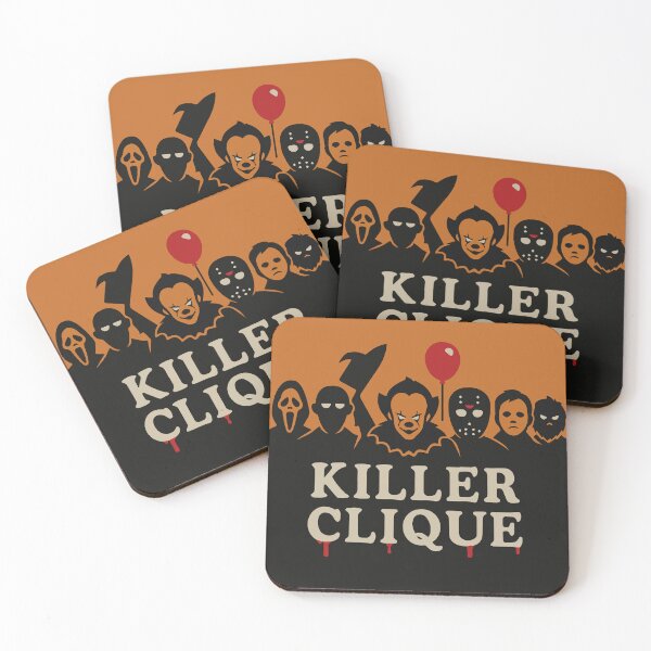 Item preview, Killer Clique Horror Movie Design designed and sold by VArtInnovation.