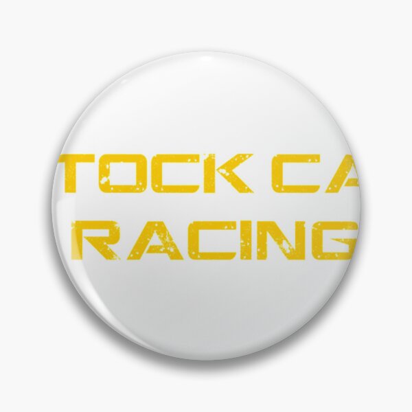 Item preview, Stock Car Racing Yellow Logo Distressed With Flags - Cayzer Racing designed and sold by Alierluke.