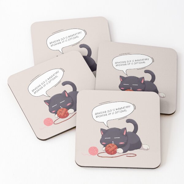 Item preview, Cat Proves Growing Up Optional designed and sold by softnotestoyou.