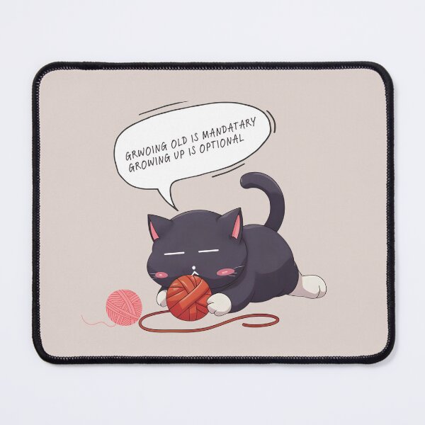 Item preview, Cat Proves Growing Up Optional designed and sold by softnotestoyou.