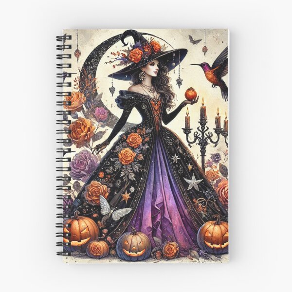 Item preview, Isolde Ravenshade - The Moonlit Rose Witch designed and sold by Dream Bloom Gallery.