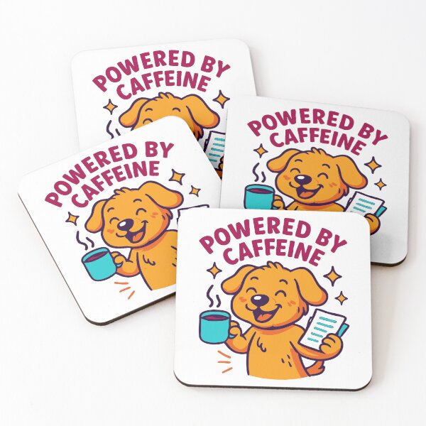 Item preview, Coffee dog morning work meme designed and sold by Tong4130.
