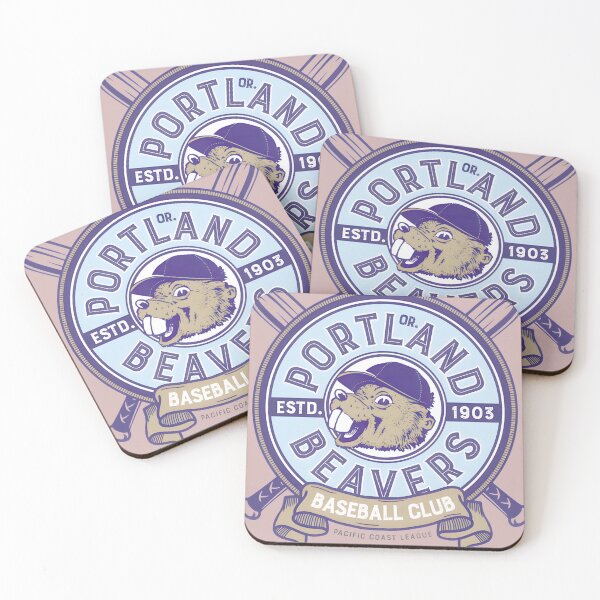 Item preview, Portland Beavers Baseball Club Est. 1903 Vintage Mascot Design designed and sold by LucaHermist.