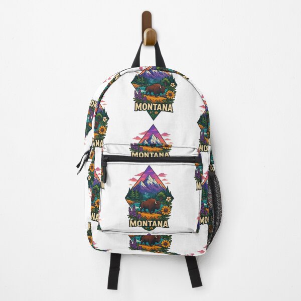 Item preview, Montana artistic design mountains and nature designed and sold by Ahau Designs.