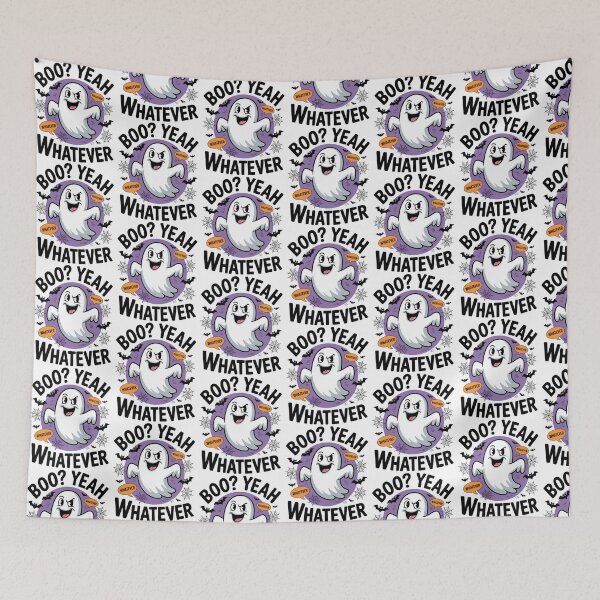Item preview, Funny Ghost – Silly Halloween Boo Whatever Design designed and sold by Taans-Creation.