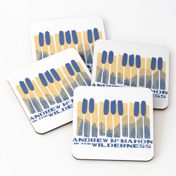Item preview, AMITW Forest Design - Blue & yellow designed and sold by Kat McIntyre Art.