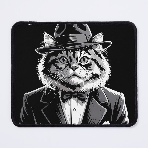 Item preview, Gangster Cat Fluffy Father designed and sold by monjumjonghij.