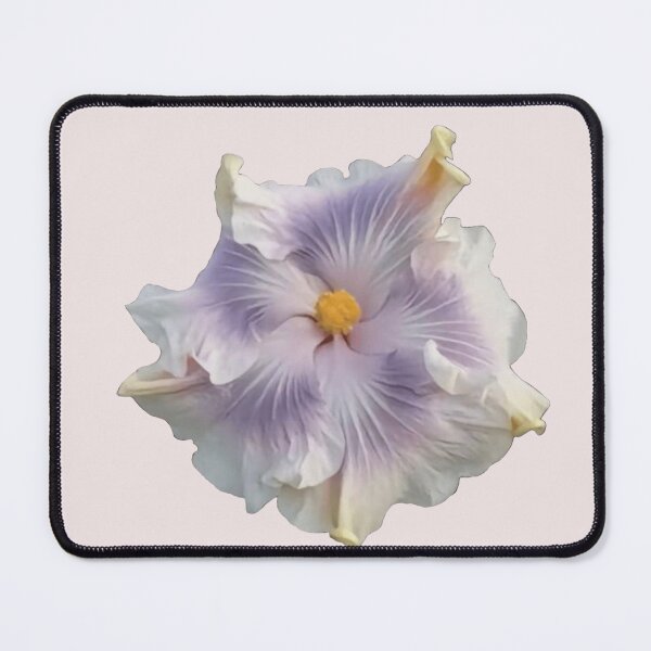 Item preview, Purple and white hibiscus designed and sold by WorldWandered.