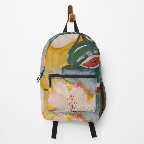 Item preview, The Bloom and the Weight – Symbolic Abstract Floral Painting designed and sold by InkandBranch.