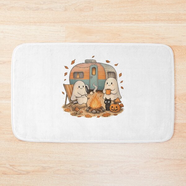Item preview, Retro Cute Ghost Halloween designed and sold by Kristermoller.