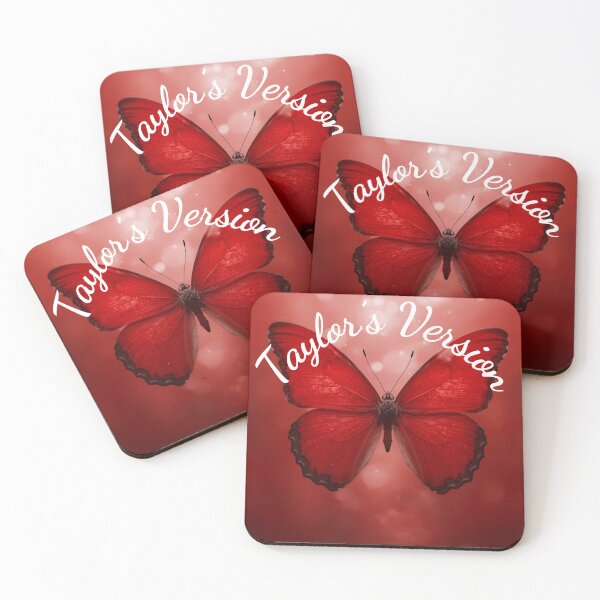Item preview, Red Album Inspired Butterfly - Taylor's Version designed and sold by MCTravelPhotos.