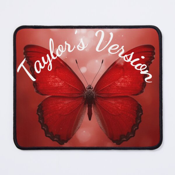 Item preview, Red Album Inspired Butterfly - Taylor's Version designed and sold by MCTravelPhotos.