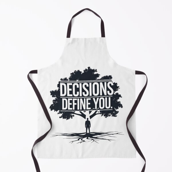 Item preview, Decisions Define You – Minimalist Bold Typography Design designed and sold by Irene Catchmind.