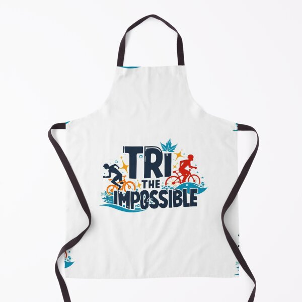 Item preview, TRI the Impossible – Motivational Triathlon Sticker designed and sold by Triathlongram.