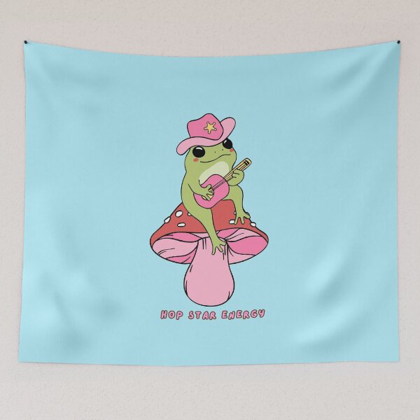 Item preview, Hop Star Energy – Kawaii Cowgirl Frog designed and sold by smeraldosecrets.
