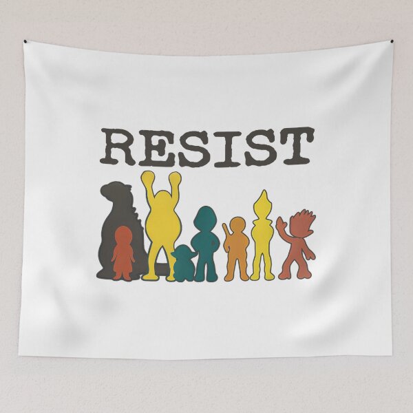 Item preview, Save Pbs Resist  Political Protest Save Public Broadcasting Hands-Off designed and sold by ArnethiaHoward8.