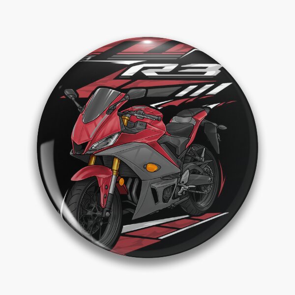 Item preview, Yamaha Yzf-R3 2019 (Satin Candy Red) For Motorcycle Riders designed and sold by ArnethiaHoward8.