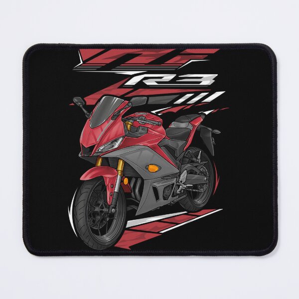 Item preview, Yamaha Yzf-R3 2019 (Satin Candy Red) For Motorcycle Riders designed and sold by ArnethiaHoward8.