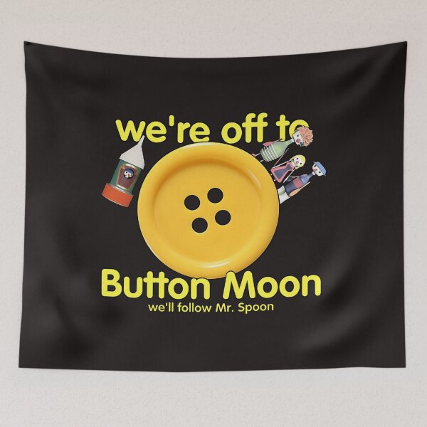 Item preview,  We'Re Off To Button Moon  Retro Tv Nostalgia  designed and sold by ArnethiaHoward8.