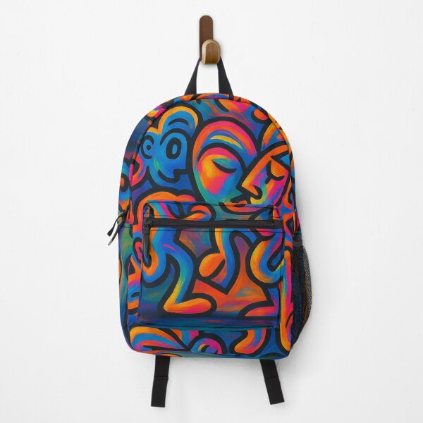 Item preview, Neon Crowd: Faces of Emotion designed and sold by ZicoGallery.