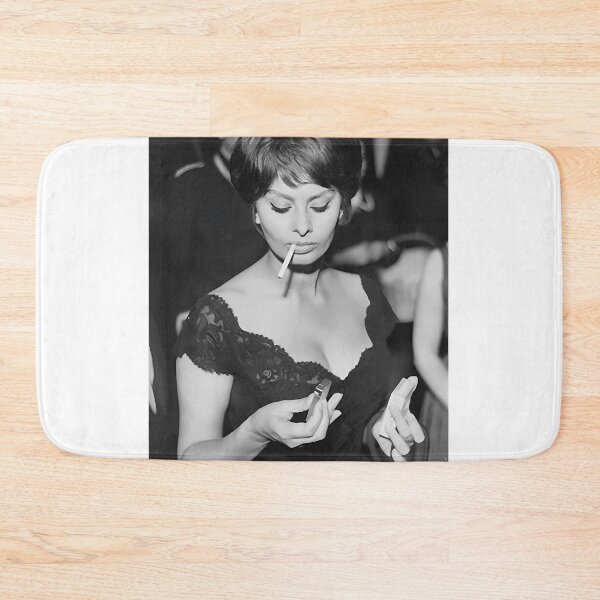 Item preview, Natural Passionate Joy Acting Sexy Beauty Sophia Loren Smoking Gift Movie Fans designed and sold by MaximFashionAr.