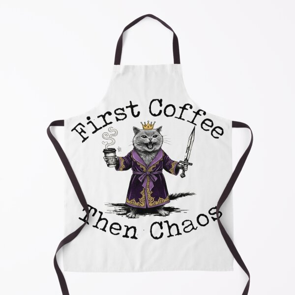 Item preview, Coffee Funny, First Coffee Then Chaos Coffee Funny designed and sold by clintang.