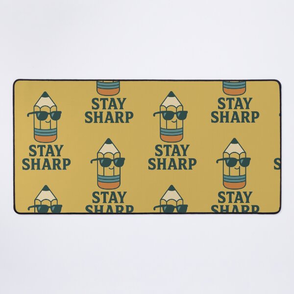 Item preview, "Stay Sharp" Cool Pencil Design | Clever & Funny Art for Students & Teachers designed and sold by EsoKafi Design.
