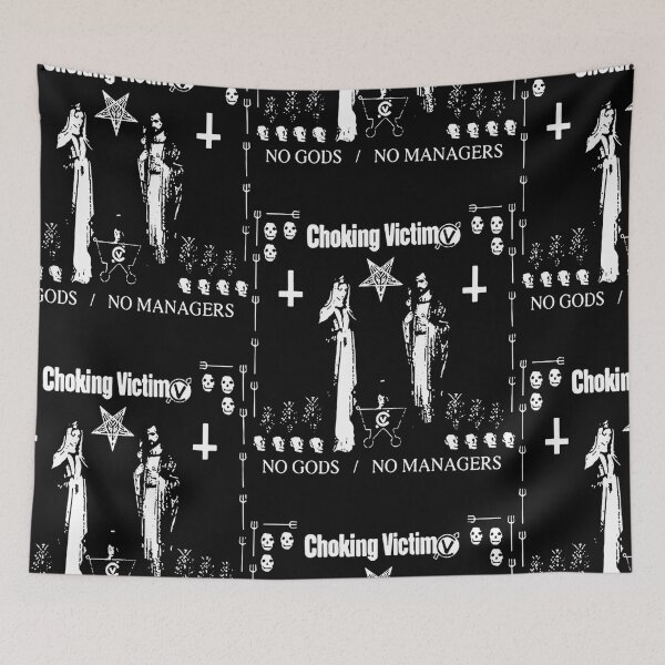 Item preview, Choking Victim The Punk Rock Vintage Art designed and sold by RosalynBeer.