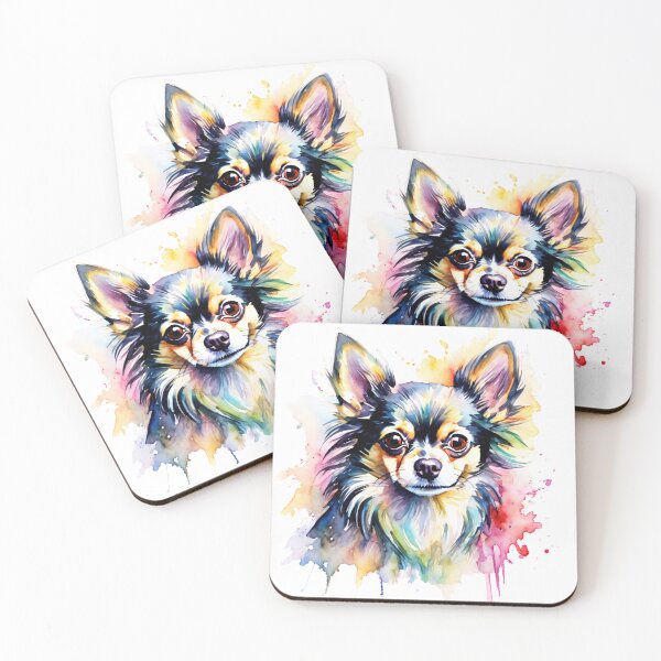 Item preview, Vibrant Chihuahua Portrait designed and sold by Wags & Tails.