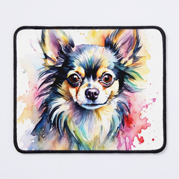 Item preview, Vibrant Chihuahua Portrait designed and sold by Wags & Tails.