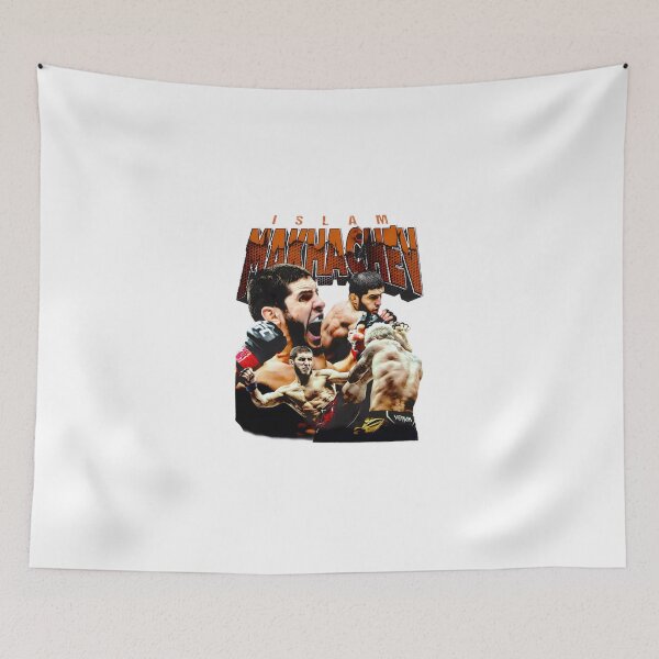 Item preview, Islam Makhachev Vintage Combat Sports Warrior Design designed and sold by ChelseyKeranART.