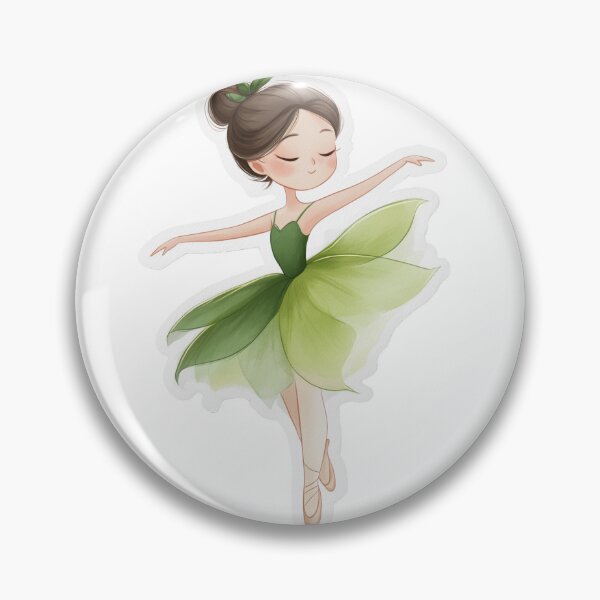 Item preview, Green Fairy Ballerina Sticker designed and sold by Chris349.