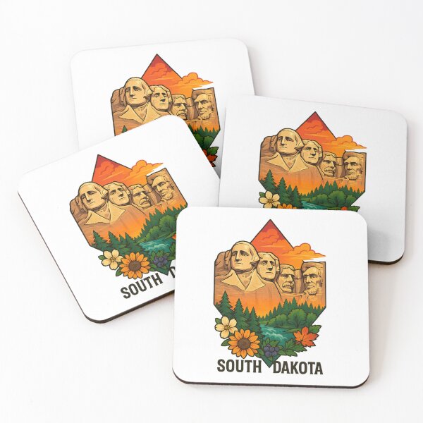Item preview, South Dakota artistic design Mount Rushmore designed and sold by Ahau Designs.