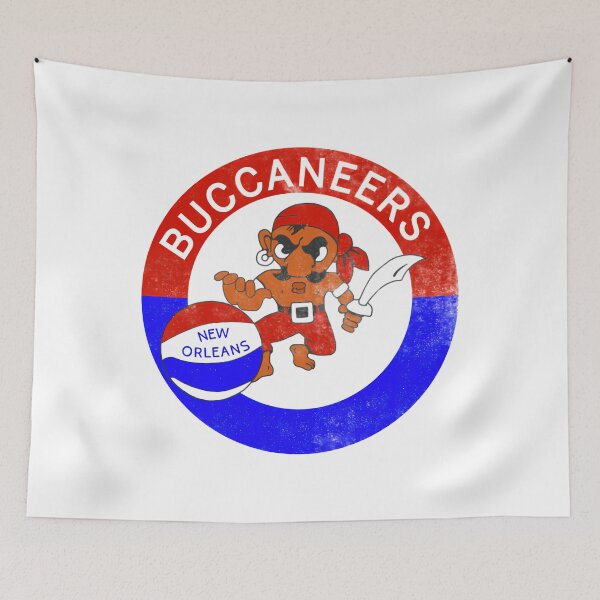 Aperçu de l'œuvre Buccaneers de la Nouvelle-Orléans Association américaine de basket-ball créée et vendue par MaxBah.