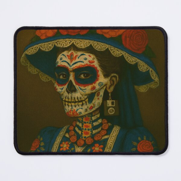 Item preview, Skele-Frida Khalo designed and sold by Slater-Bug.