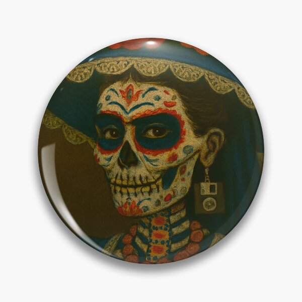 Item preview, Skele-Frida Khalo  designed and sold by Slater-Bug.